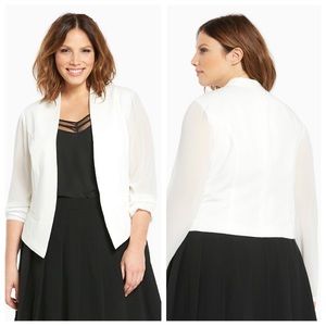 Torrid 3x Georgette Blazer